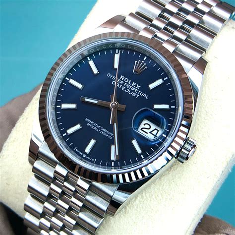 rolex datejust 2 quadrante blu|rolex datejust blue dial 36mm.